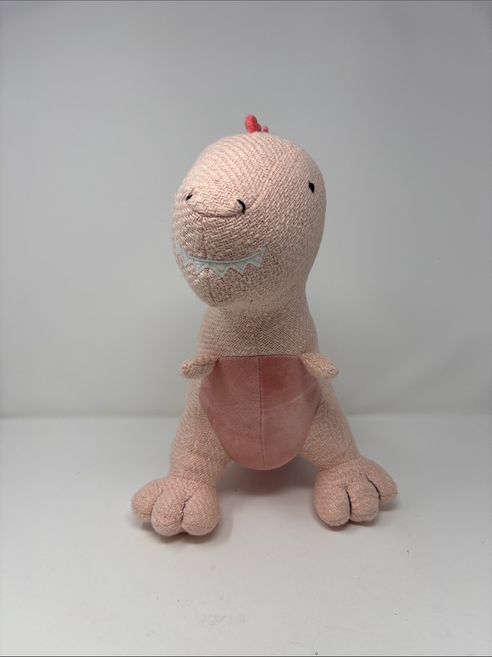 Pillowfort | Plush Pink Dinosaur Reptile Toy stuffed animal decorative pillow